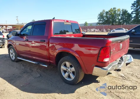 2015 Ram 1500 Outdoorsman из США, поврежденный, VIN 1C6RR6LT0FS639442